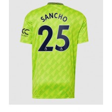Manchester United Jadon Sancho #25 Tredje Tröja 2022-23 Korta ärmar